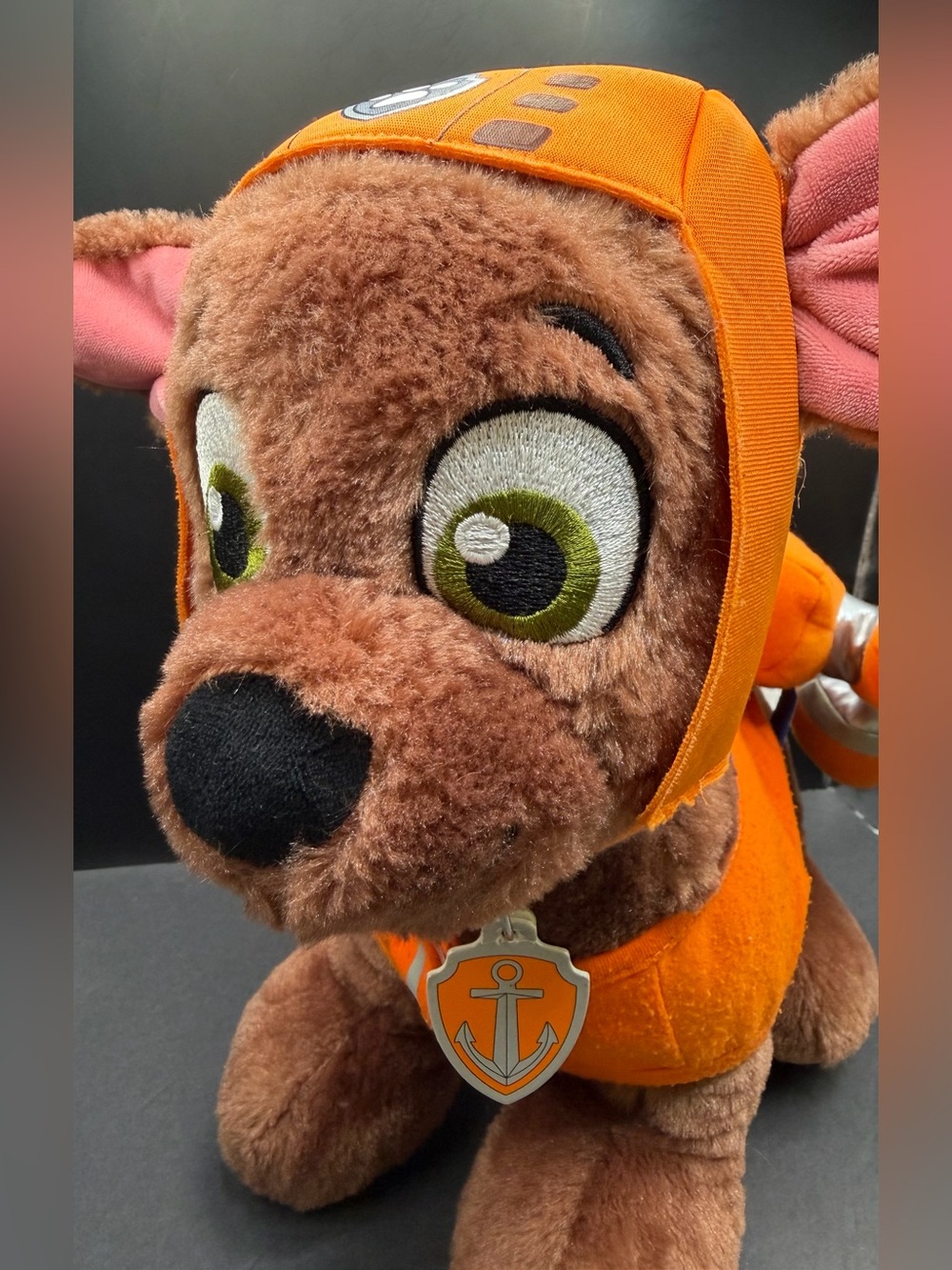 Build a Bear- PAW Patrol Zuma Plush w/Orange Outfit/Jet pack